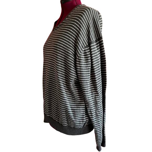 Chaps Sweater Womens Size 2XL Stripe Casual Classic Preppy Autumn Outdoor - Picture 5 of 7